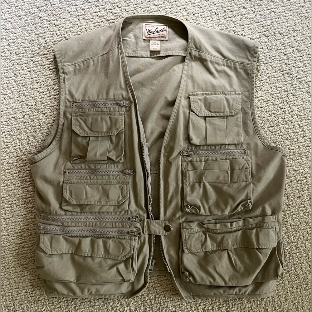Woolrich Size Medium Fishing Vest